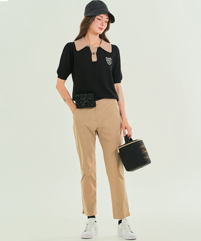 BENECIA 12 Big Collar One Button - Black
