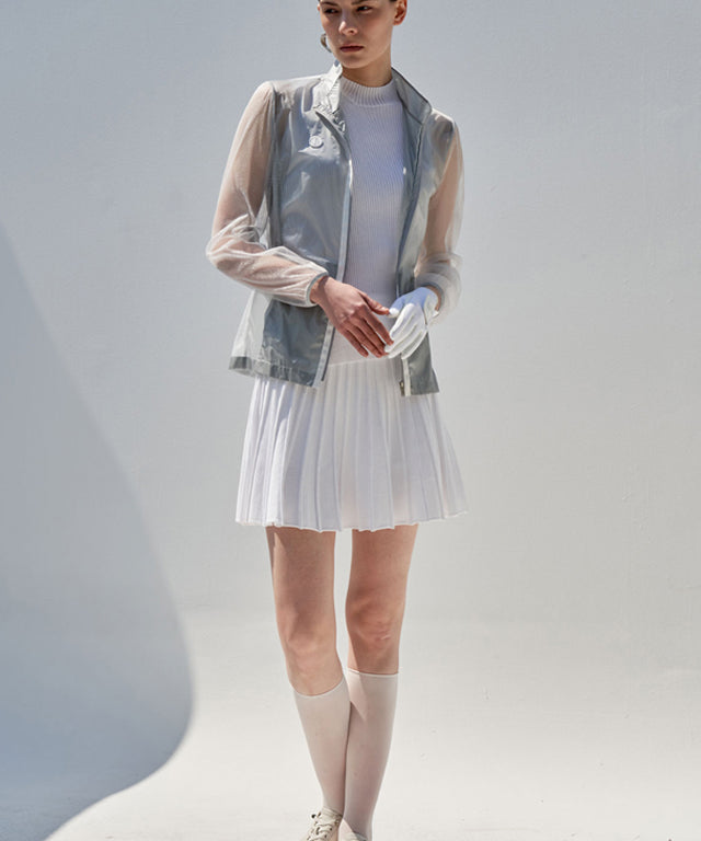 Anell Golf Airy Mesh Cool Jumper - Gray