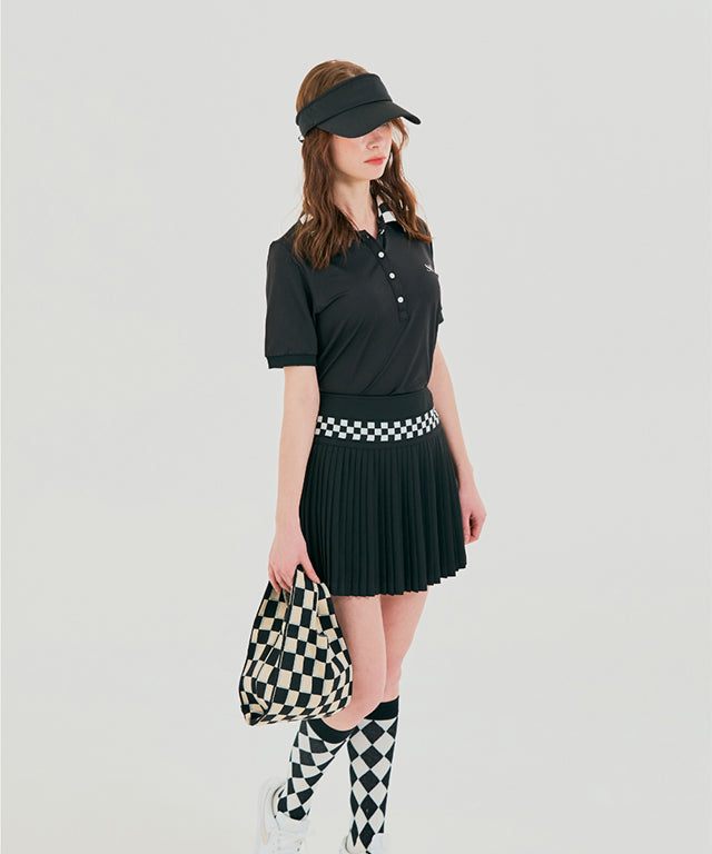 BENECIA 12 Checker Board Line - Black