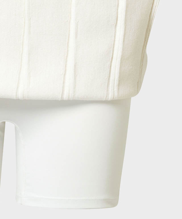 Anell Golf French Wool Skirt - Cream