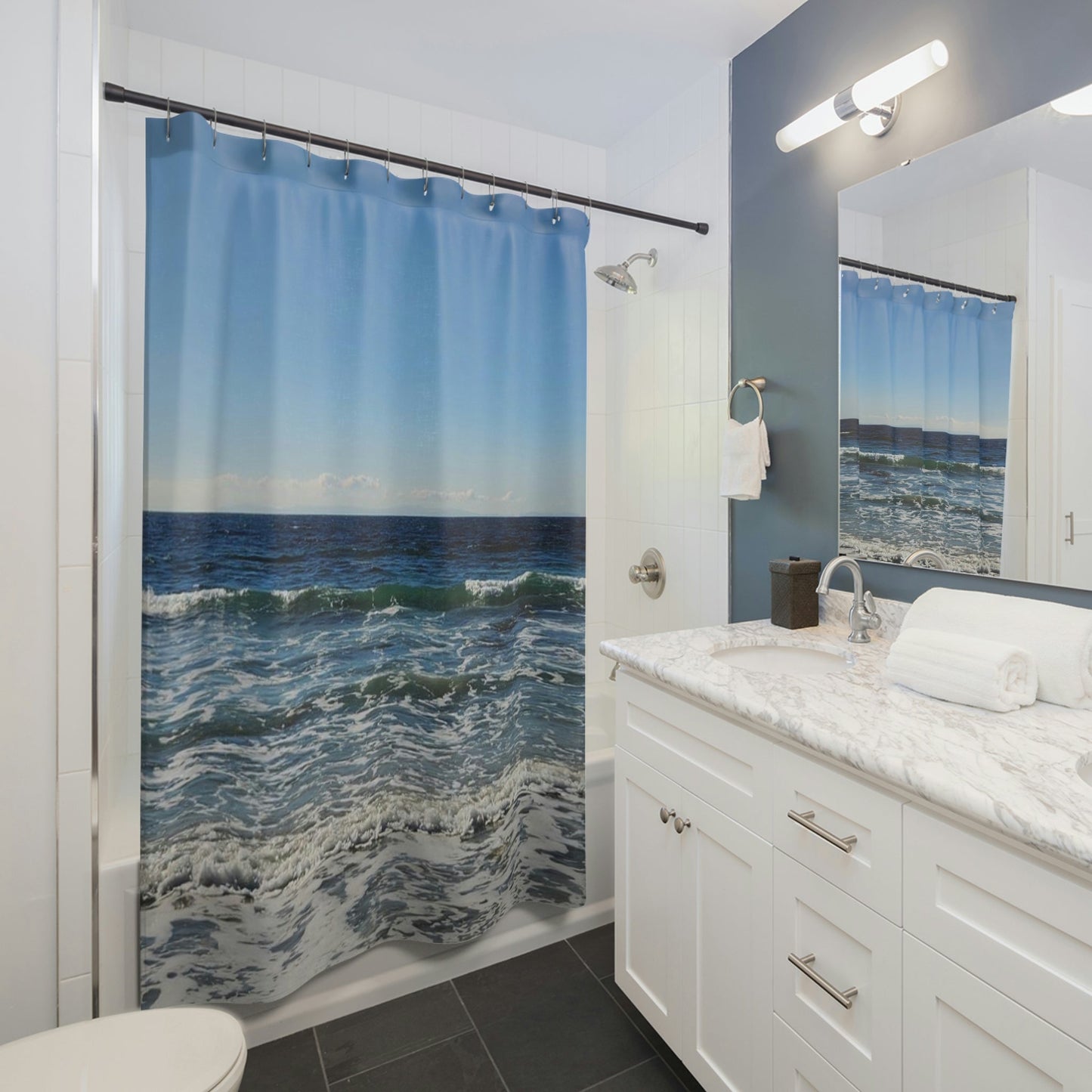California Beach Shower Curtains